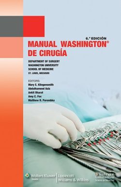 MANUAL DE WASHINGTON DE CIRUGIA