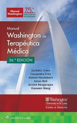 MANUAL WASHINGTON DE TERAPEUTICA MEDICA 36TA.