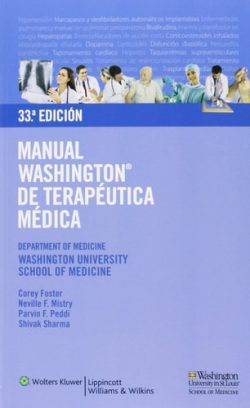 MANUAL WASHINGTON DE TERAPEUTICA MEDICA